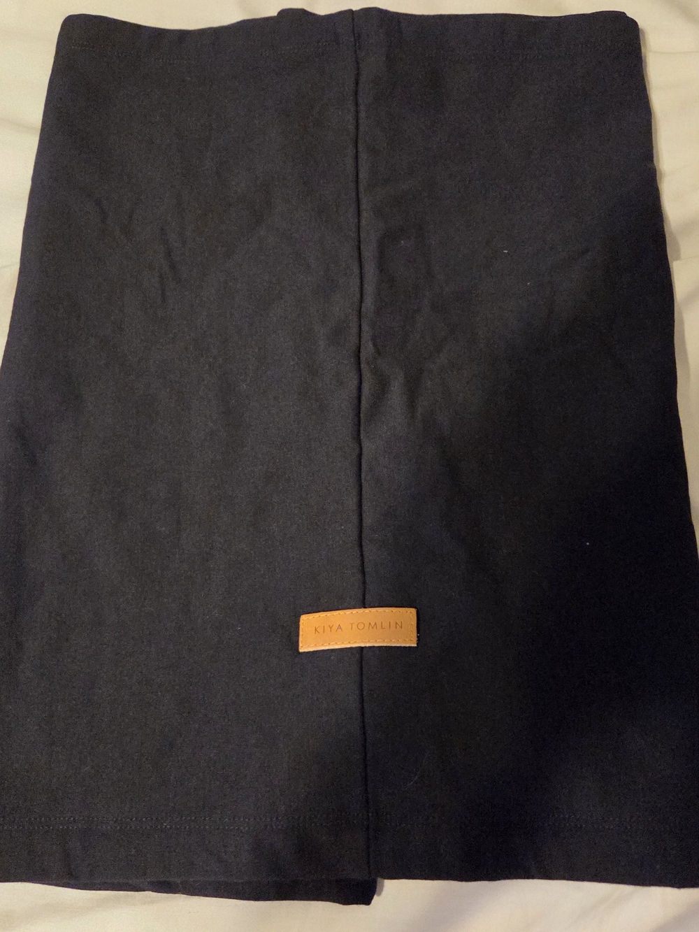 Kiya Tomlin Black Infinity Scarf